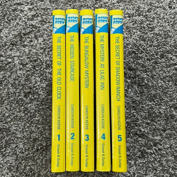 Nancy Drew Mystery Stories Books 1-5 - Picture 3 of 3